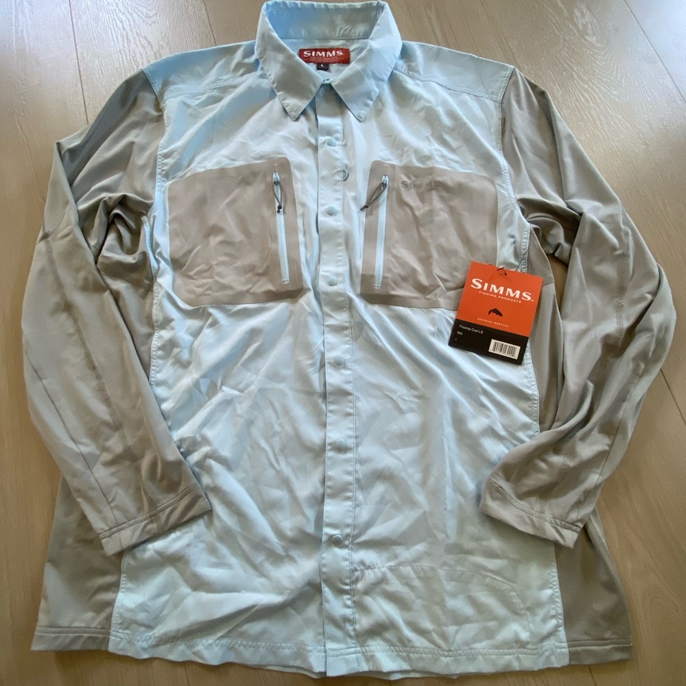 Simms tricomp long sleeve - size Large - NEW